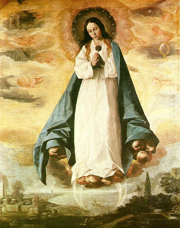 Francisco de Zurbaran immaculate virgin china oil painting image